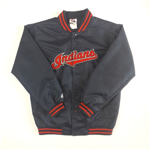 Vintage Cleveland Indians Jacket -Chief wahoo - Picture 16 of 16